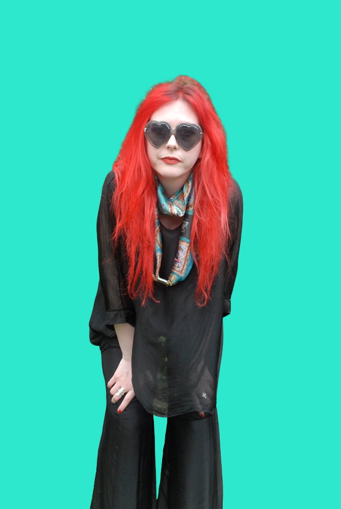 Black Silk Pants