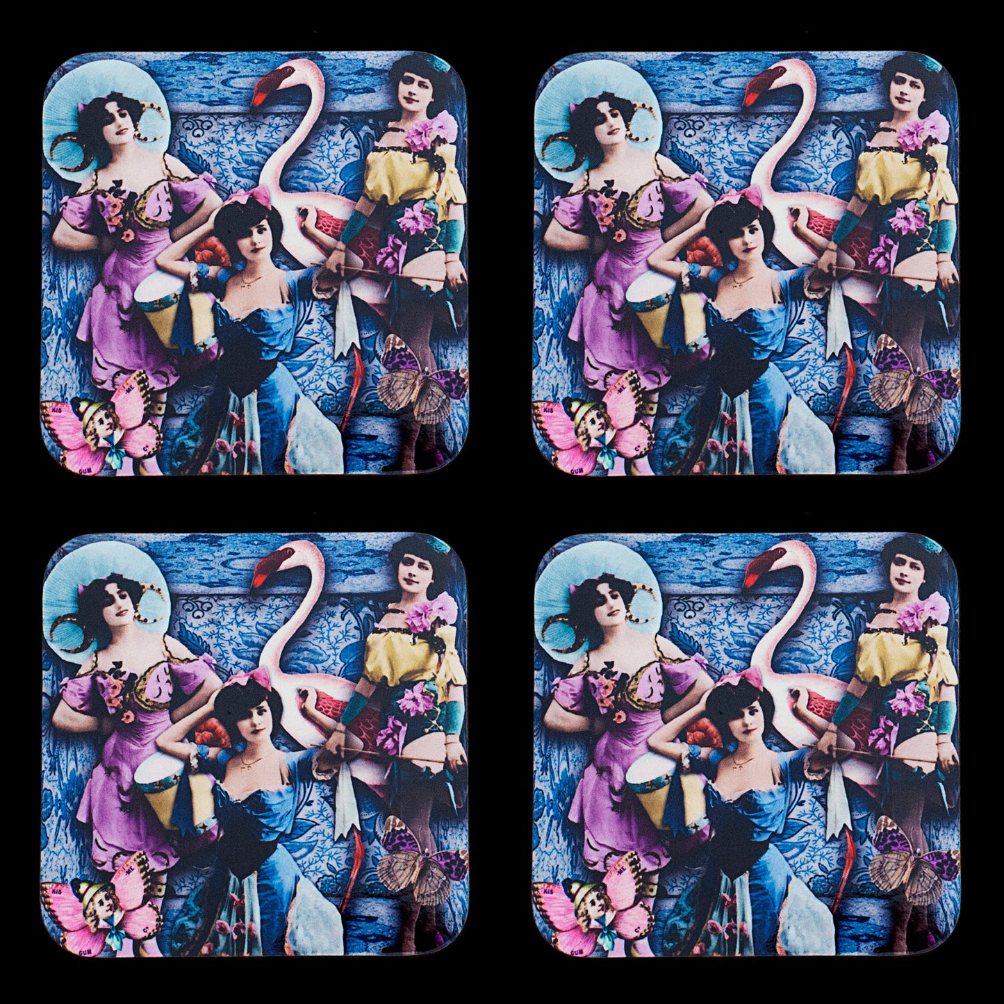 'The Circus Is Coming' Set of 4 Coasters