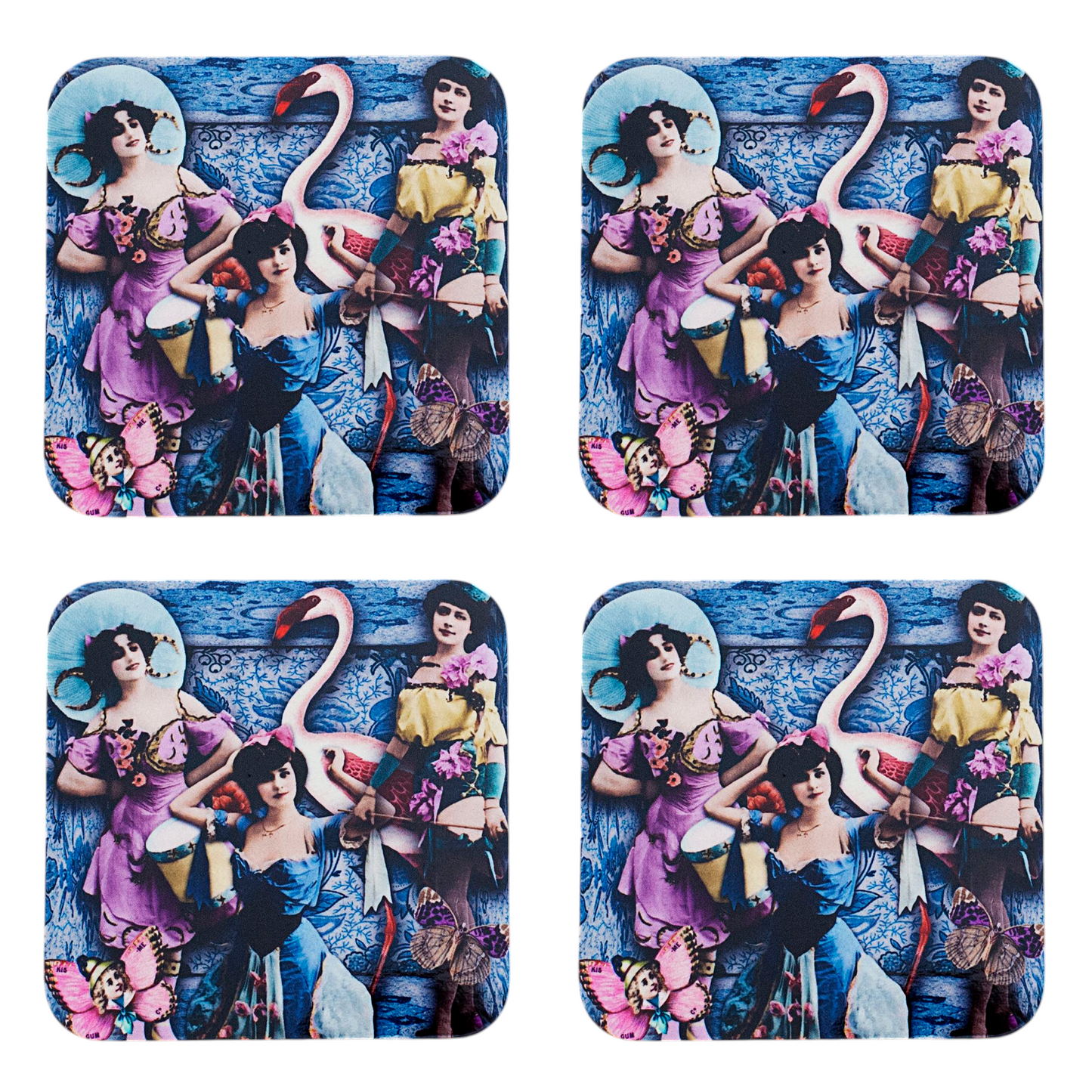 'The Circus Is Coming' Set of 4 Coasters
