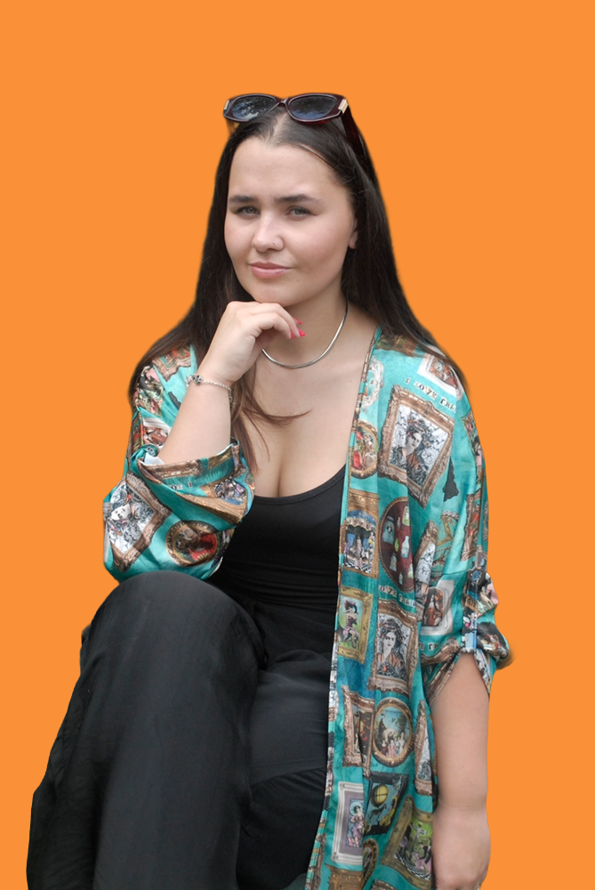 Turquoise 'I Love Frida' Vintage Frames Kimono
