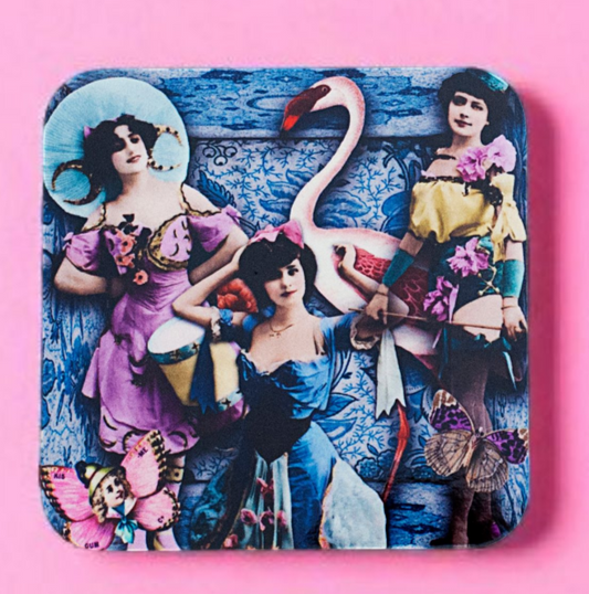 'The Circus Is Coming' Set of 4 Coasters