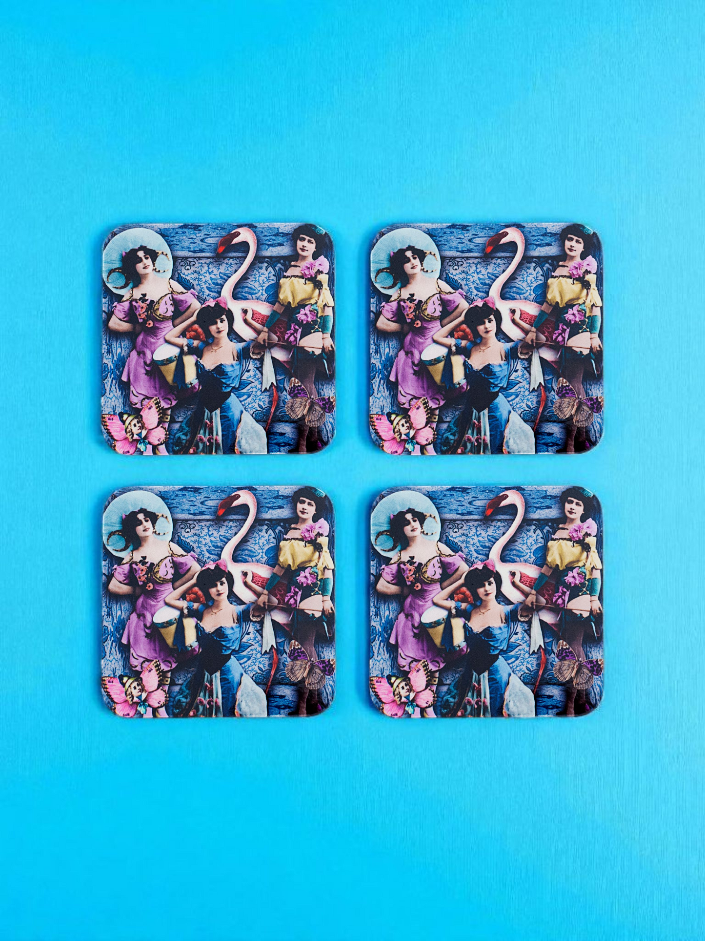 'The Circus Is Coming' Set of 4 Coasters
