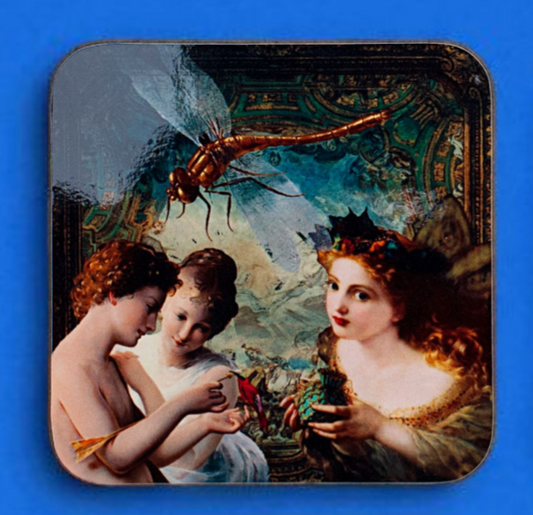 'Angels Whispering' Set of 4 Coasters